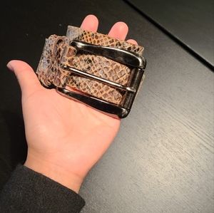 Riani real snakeskin belt S/M